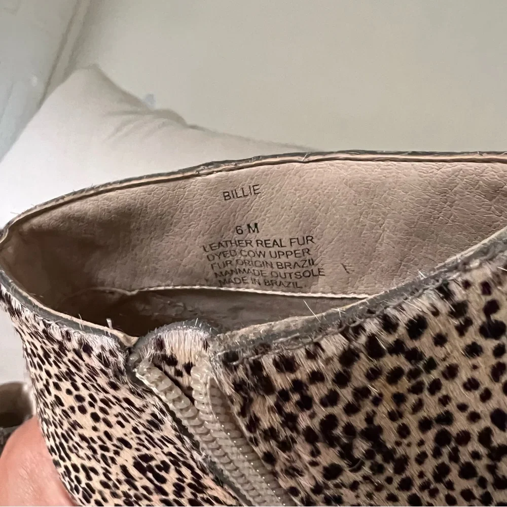 Matisse fur leather ankle boots - Picture 8 of 9